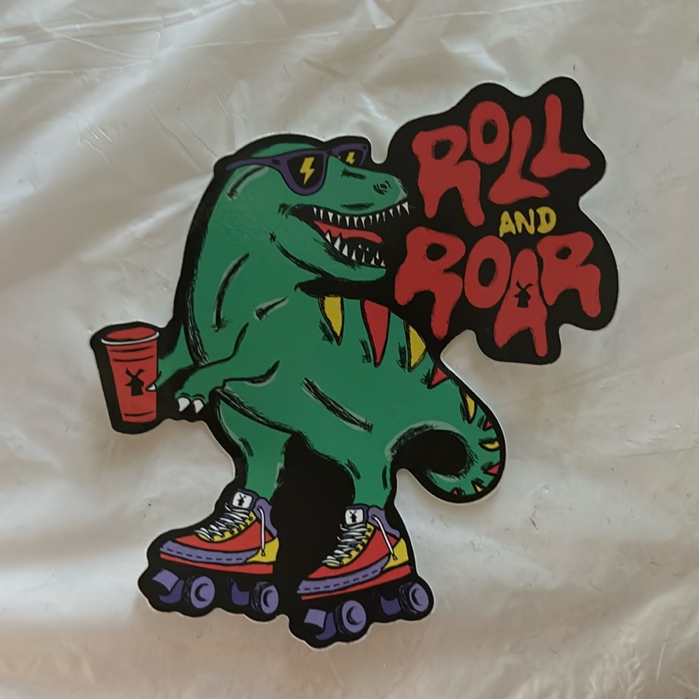 August 2024 Dutch Bros Roll and Roar Sticker